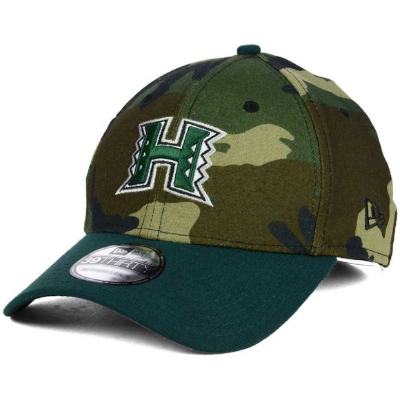 Era Hawaii Warriors Camo Curved Flex 